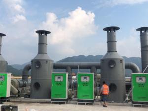 噴淋塔+光氧催化廢氣處理設備